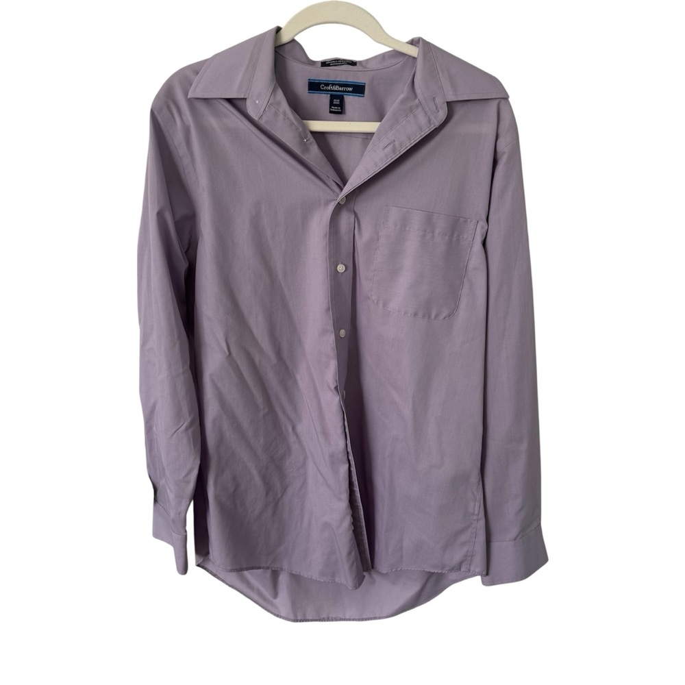 Croft & Barrow Men’s Dress Shirt Purple